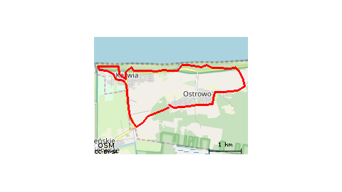 Ostrowo - Karwia - Ostrowo