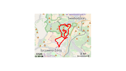 Piaskowa Góra - Podzamcze - KPK - Podzamcze - KPK - Pełcznica - Książ - Podzamcze - Piaskowa Góra 