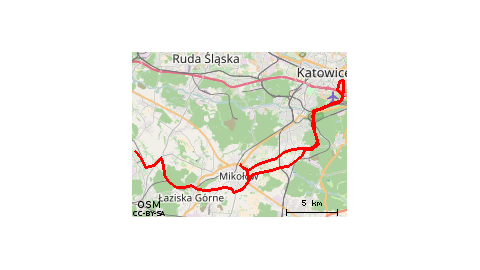 Ornontowice - Mikołów - Muchowiec