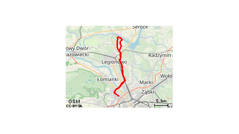 Młociny Wieliszew plaża- Młociny