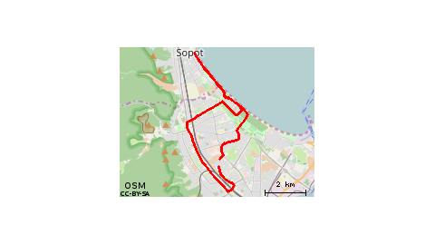 Zaspa-Sopot molo-Zaspa