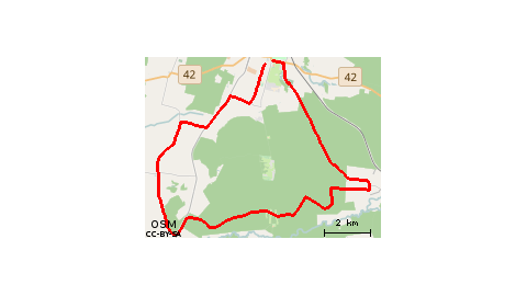 Końskie - Wąsosz - Piekło - Sielpia - Końskie 