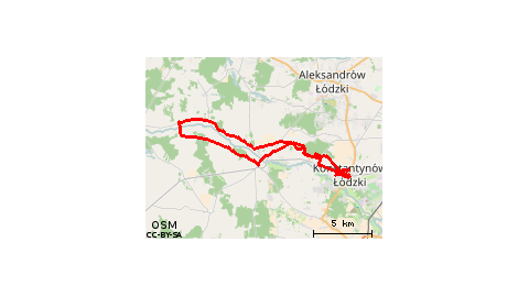 Knz-Kazimierz-Szydłów-Lutomiersk-Knz