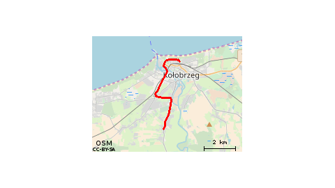 Kołobrzeg uzdrowiska -Zieleniewo