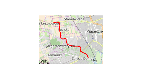 Górki Szymona- Stara Iwiczna 