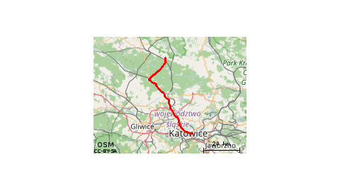 Koszęcin -Tarnowskie Góry - Katowice