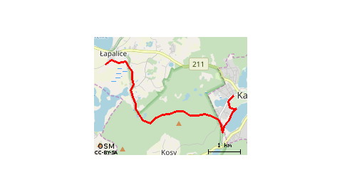 Kartuzy - Chmielno - Łapalice - Kartuzy Cz. 2