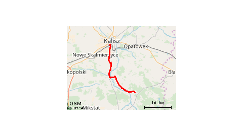 Przystajnia Kolonia - Kalisz 