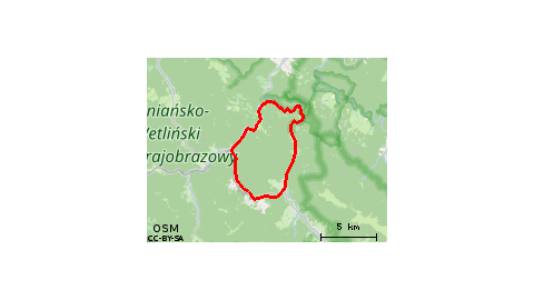 Przysłup-Kalnica-Sine Wiry-Przysłup