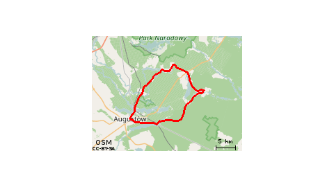 Augustów - Strękowizna - Sajenek - Augustów 