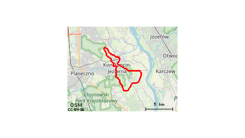 szlak (1)-  las chojnowski, borowina 