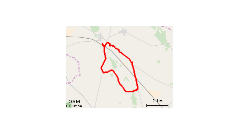 Moja trasa (2018-08-23, 20:30)