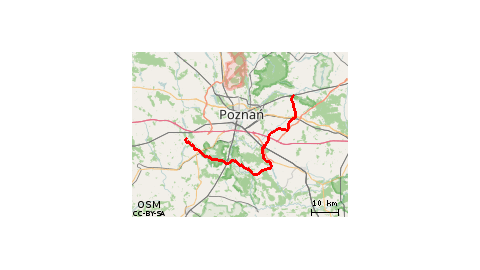 Pierścień rowerowy wokół Poznania