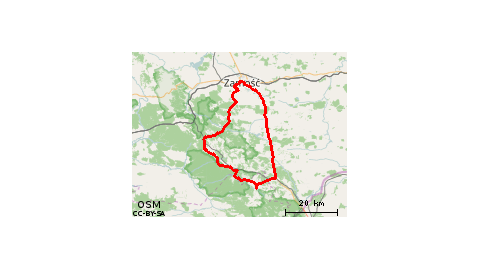 Zamość - Narol centrum - Zamość