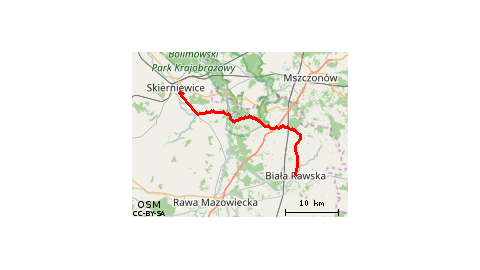 Skierniewice - Biała Rawska