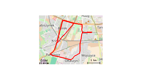 Wrocław: Gaj-Krzyki-Gaj