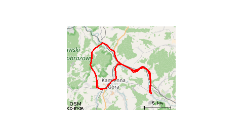 Czarny Bór, Kolorowe Jeziorka 