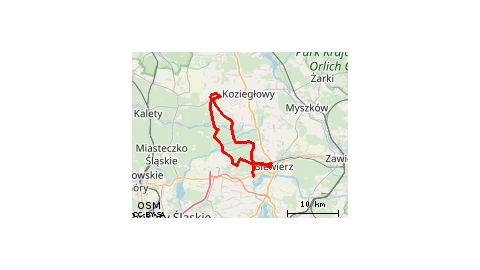 Boguchwalowice - Zendek- Wozniki -Siewierz 16.09.2018 10:05 AM