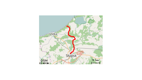 Słupsk-Poddąbie - szlakiem zwiniętych torów