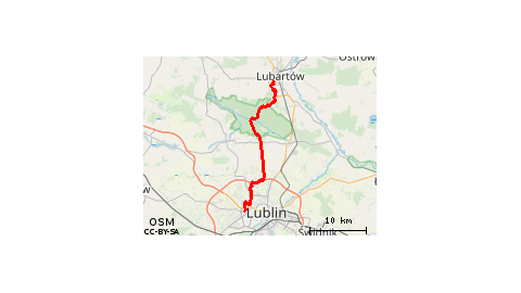 13.06.2019 06:05 Pełna Trasa Do Pracy