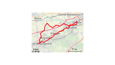 Grodzisk - PARZNIEW - Grodzisk 
