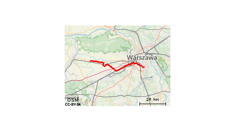 Wilanow - Niepokalanow 11.05.2019