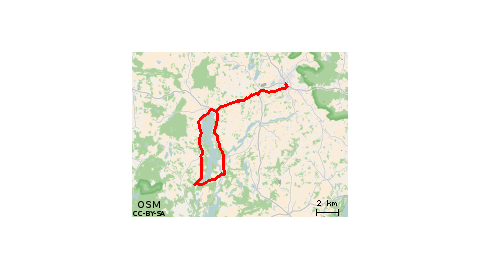 Wokół   Jeziora Gowidlińskiego