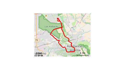 Warszawa - Konstancin - Jeziorna