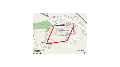 Boszkowo-Letnisko - Ujazdowo 