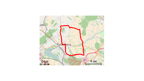 Pyskowice-Zacharzowice-Księży Las-Kamien