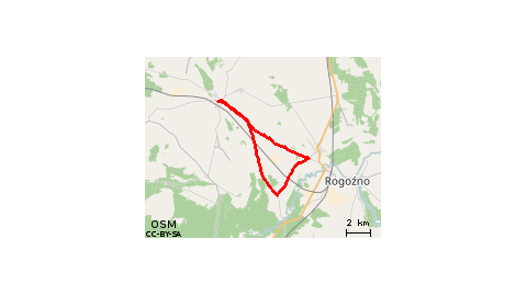 Ryczywół - Gościejewo -Grudna -Ryczywół