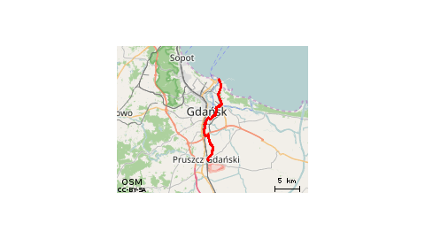 Pruszcz Gd - Westerplatte - Pruszcz Gd