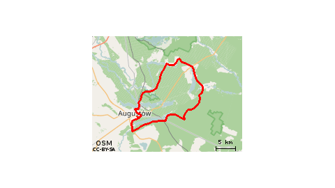 Augustów-Płaska-Tobołowo-Augustów