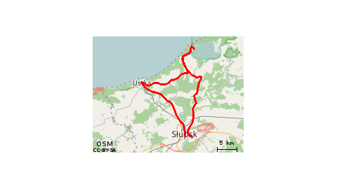 Słupsk-Ustka-Rowy-Słupsk