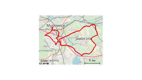 Mysłowice -zalew Sosina - Mysłowice 