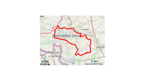 Bzie Górne - Jarząbkowice - Pielgrzymowice - Ruptawa - Połomia - Bzie Górne 