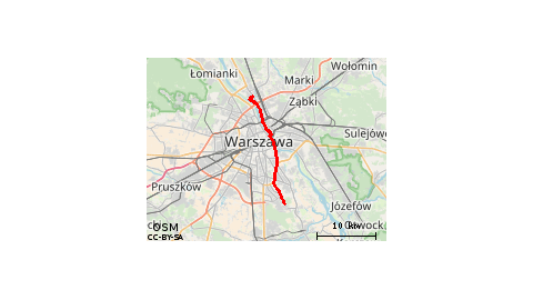 Kabaty - Praca (Żerań)