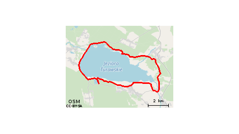 jezioro turawskie on GPSies.com