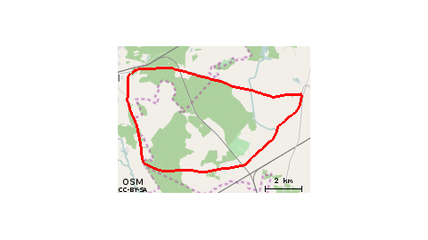 Koniecpol - Kuczków - Secemin - Koniecpo