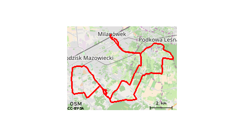 Milanówek- Kałenczyn- Milanówek 