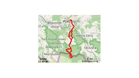 z Wałbrzycha na Ruprechticky Spicak