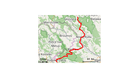 30.04.2005. Droga Stu Zakrętów