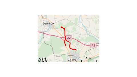 Malinka - Sokolniki - Lućmierz 