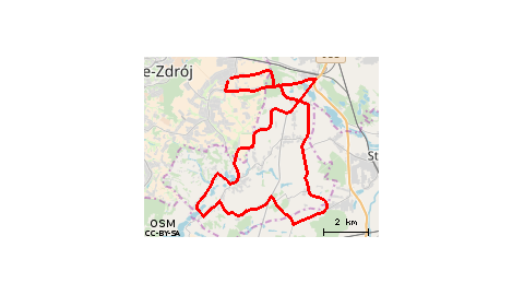 Bzie Górne - Jarząbkowice - Bąków - Pielgrzymowice - Golasowice - Bzie Górne