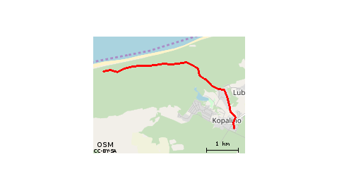 Wejście 48 Słajszewo - Kopalino