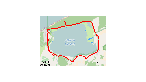 10.07.2017 Wokół jezioro GARDNO