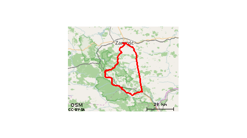 Zamość - Narol - Zamość