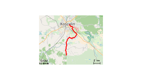 Chłopska Kępa - 1 maja Koszalin