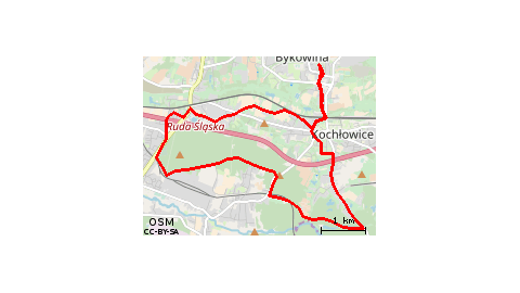 Bykowina - Przystań - Zdebel - Bykowina