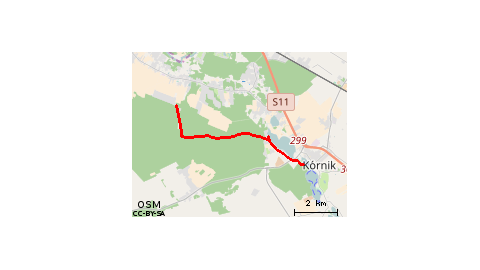 Kamionki - Jez. Kornik